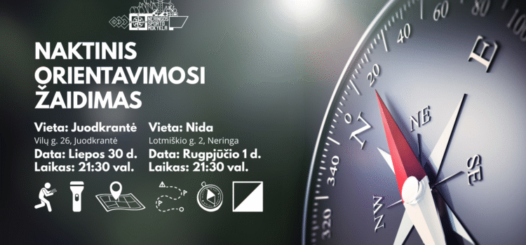 naktinis orientavimosi žaidimas